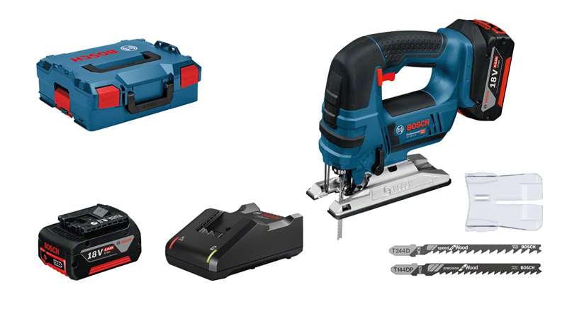 Bosch Batteridrevet stikksag GST 18 V-LI B Professional i L-BOXX