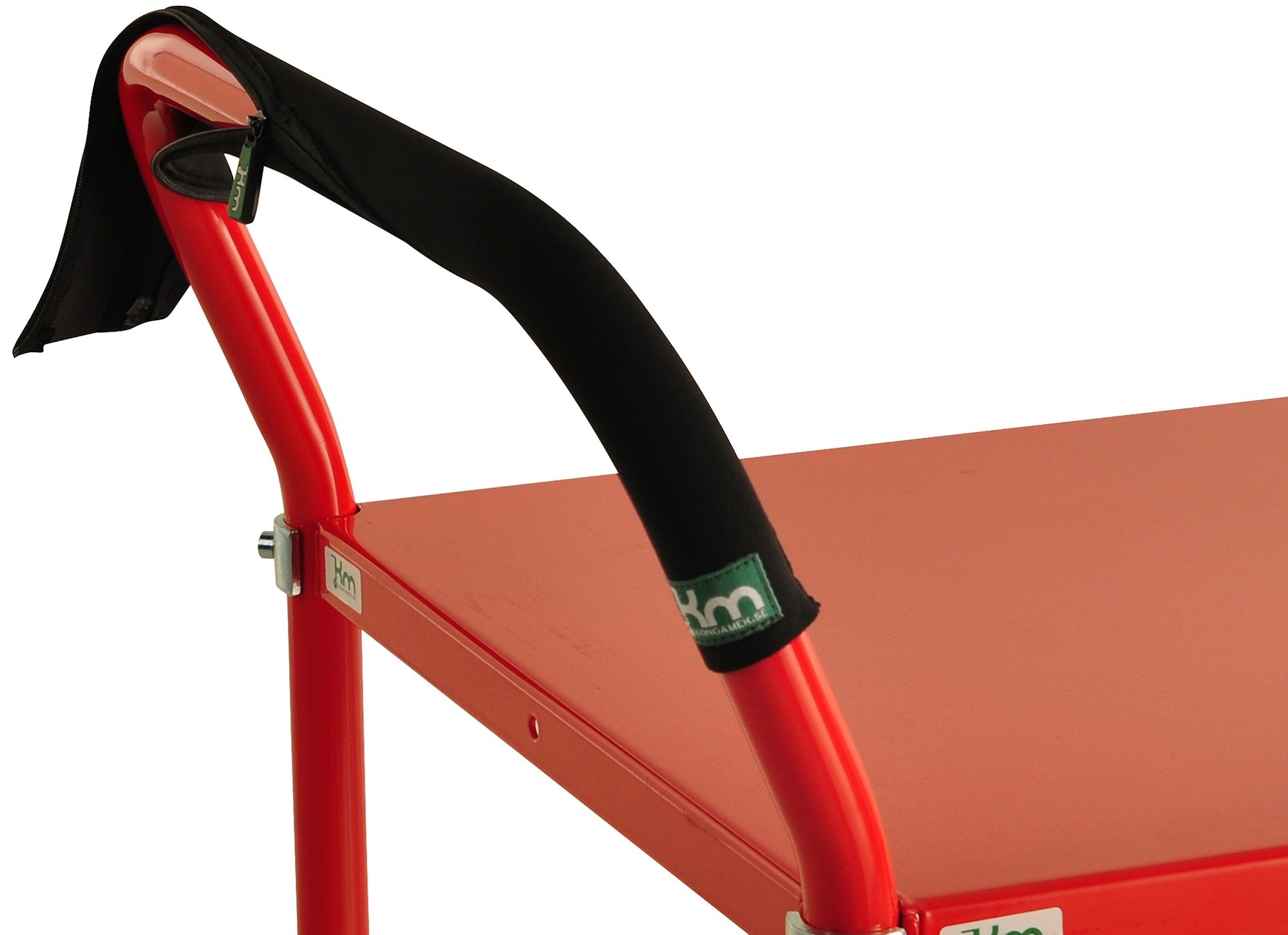 Ergonomic Softgrip KM600H, 600x30x30 mm, musta