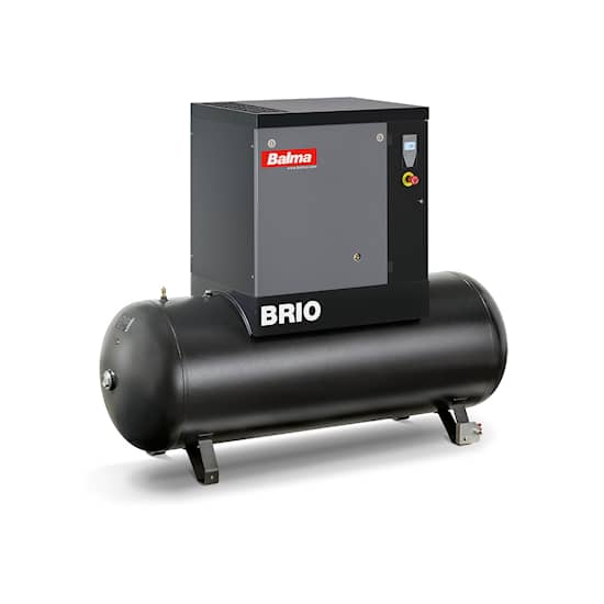 Balma skruekompressor BRIO 7.5X, 10 bar, TM 270 L