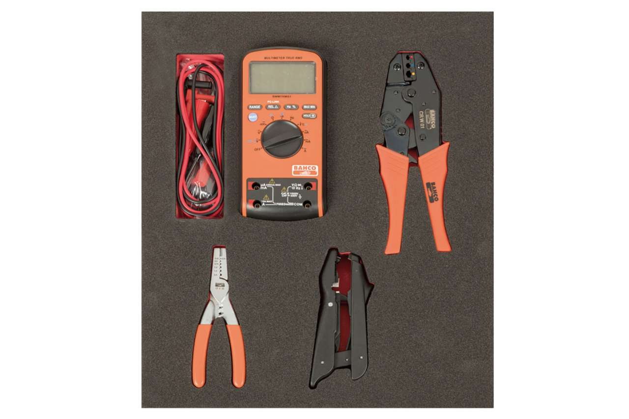 Bahco Mix Term.Pliers,Multim. 4P 2/3 FF1F5006