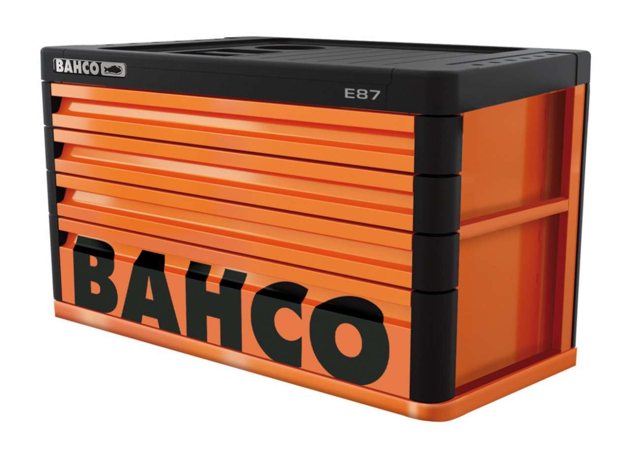Bahco Överskåp 1487K4 4 lådor Orange Premium -