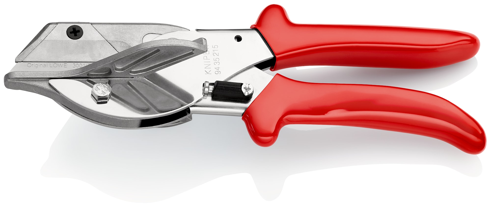 Knipex Geringsax i specialverktygsstål, för plast- & gummiprofiler