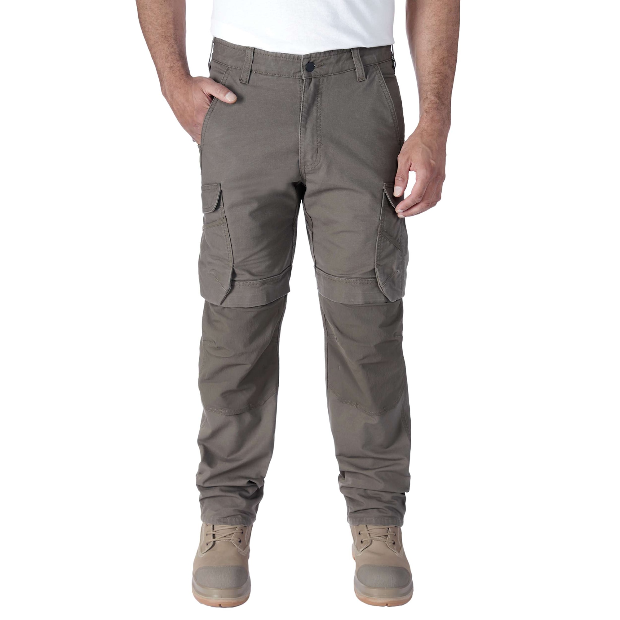 Carhartt Steel Rugged Cargo Arbetsbyxor Herr Tarmac W38/L36