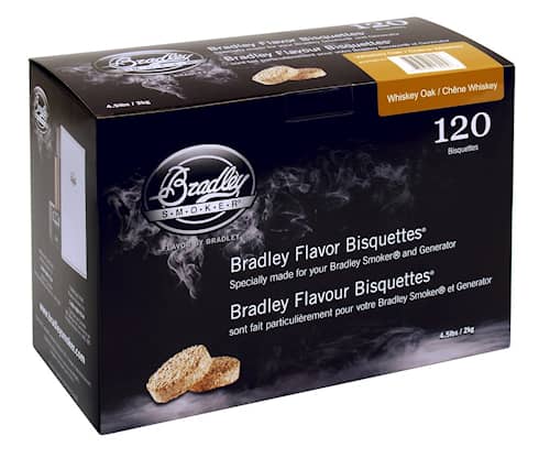 Bradley Briketter Whiskey Oak 120pack