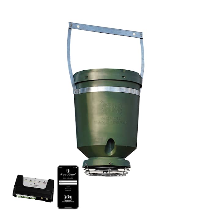 Nordic Gamekeeper Komplett foderautomat med Feedcon och upphängningskit