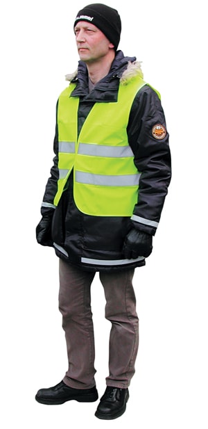 Duab sikkerhetsvest XL