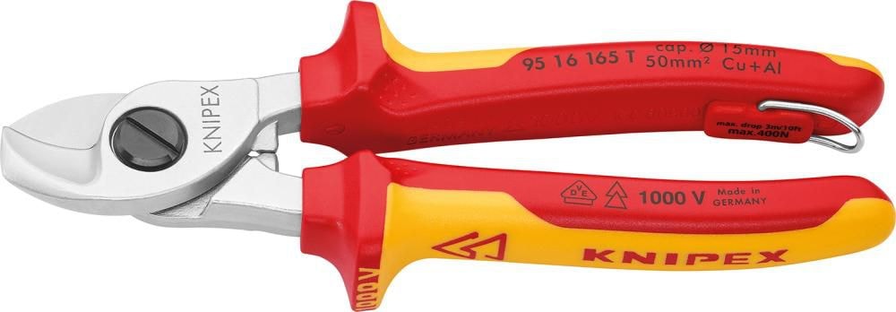 Knipex Kabelsax 9516165T 165mm VDE 2K