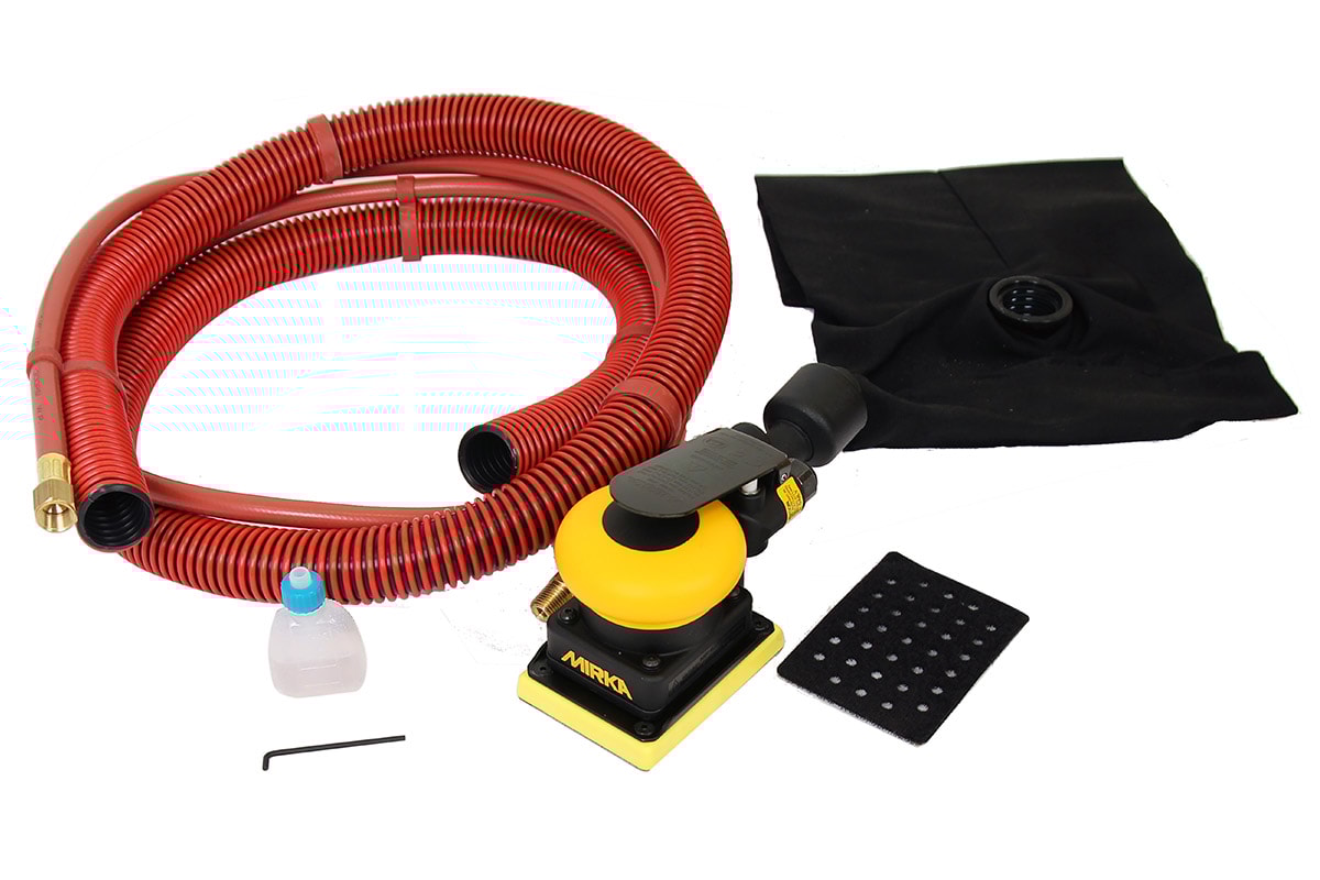 Mirka overflatesliper OS 343DB 75x100mm med støvpose