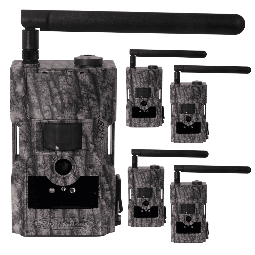 5-pack Bolyguard BG584-T2 V2 Åtelkamera 4G - inkl 5x3 månader Molnus-SIM