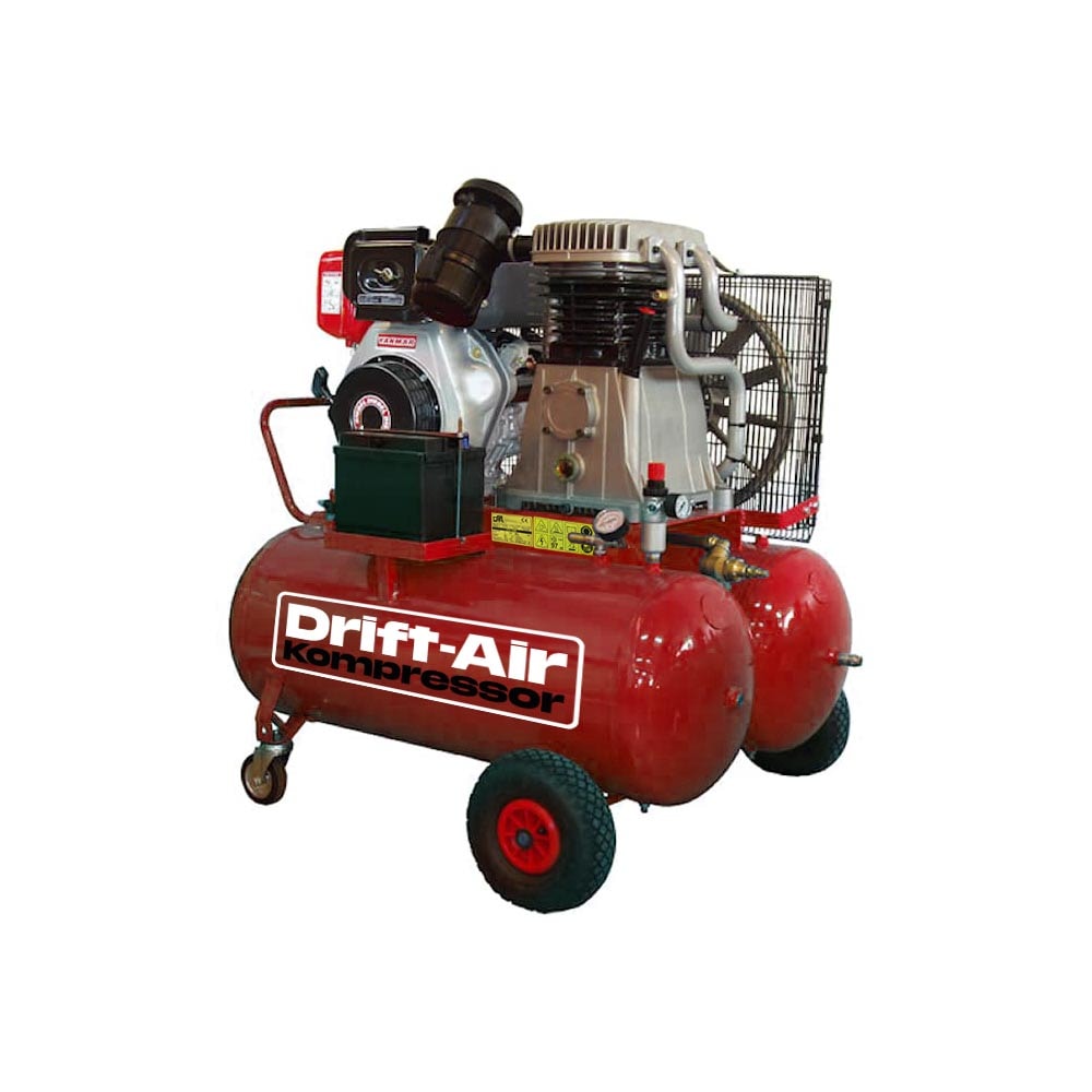 Drift-Air Dieseldriven kompressor EY 900/2x100 E