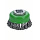 Bosch Axialborste Heavy for Inox 75mm X-Lock 0,50mm, virad, rostfritt stål