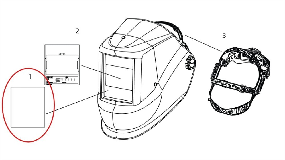 Esab L-30 Yttre skyddslins