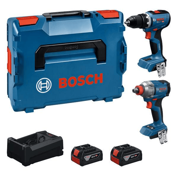 Bosch Verktygsset 18V GSR GDX 2X5AH L-BOXX