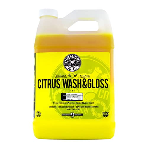 Chemical Guys Citrus Wash & Gloss 3,7l, bilshampoo