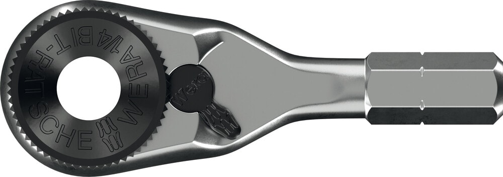 Wera 8011 Zyklop Mini 4 bitsspärrhandtag, 1/4"