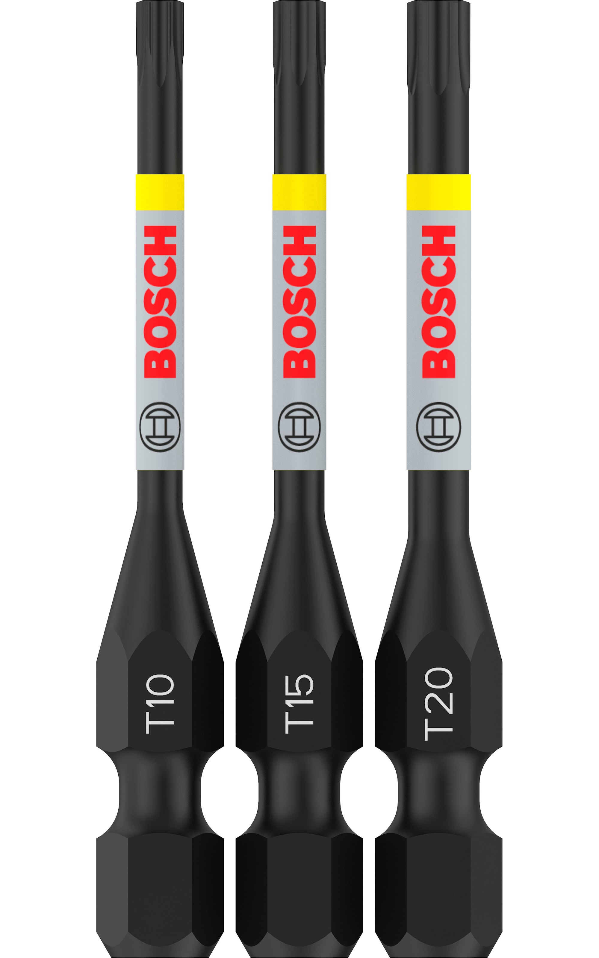Bosch Bitsset Impact T10/15/20 55mm 3 Delar