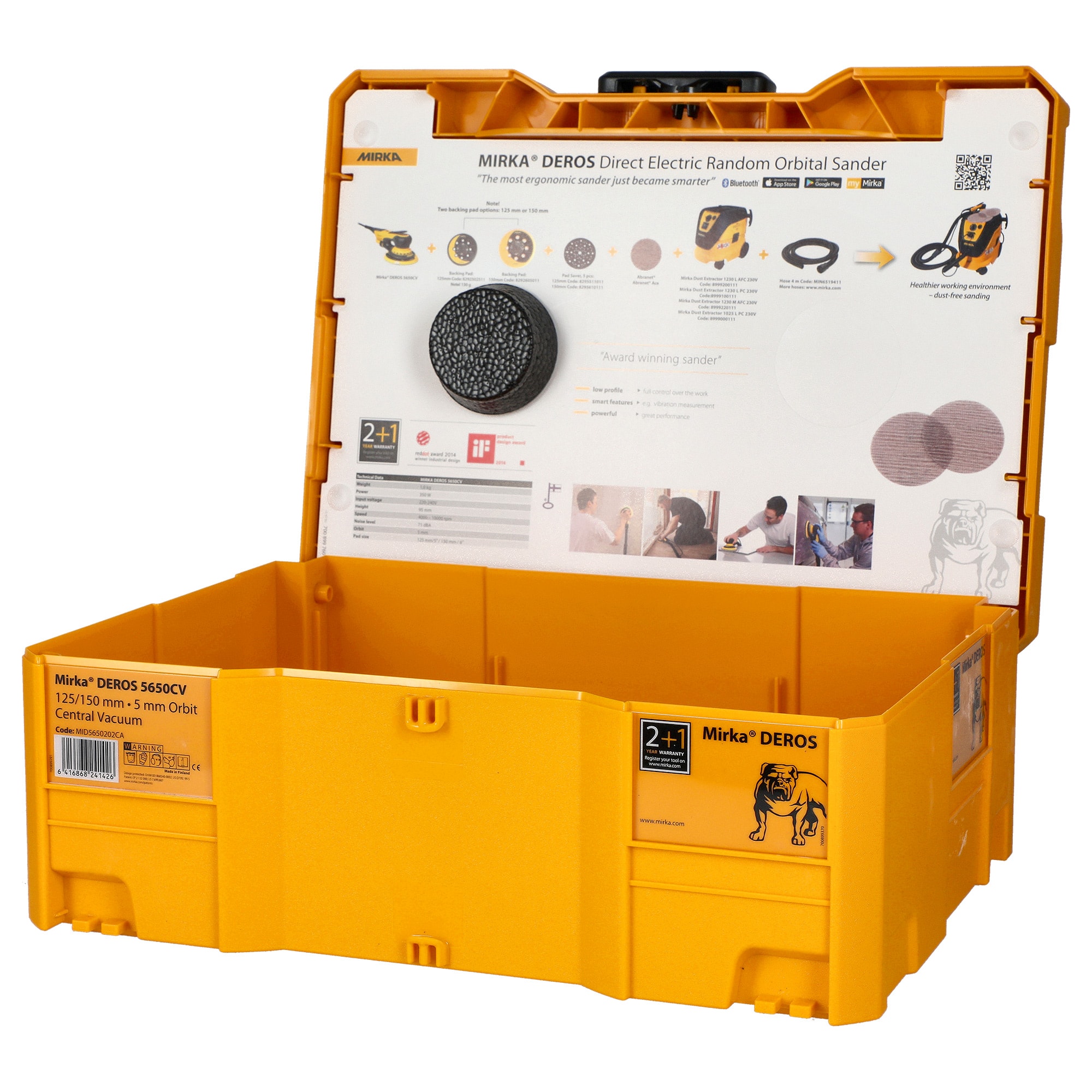 MID5650202CA-Mirka-DEROS-5650CV-125-150mm-Vacuum-O