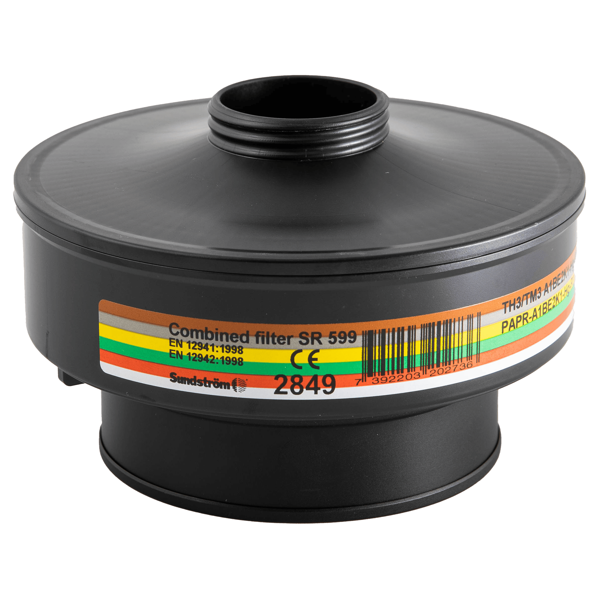 Sundström SR 599 yhdistelmäsuodatin PAPR