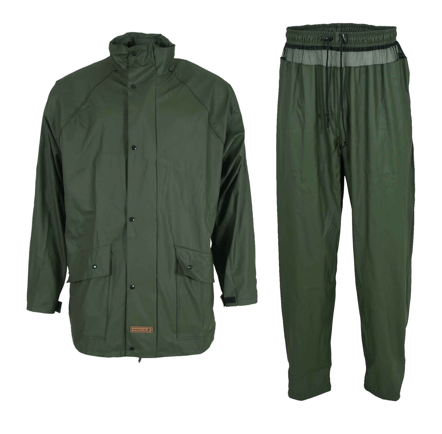 Woodline Regnställ Grön - 3XL -
