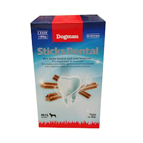 Dogman Dental Sticks 28st M/L