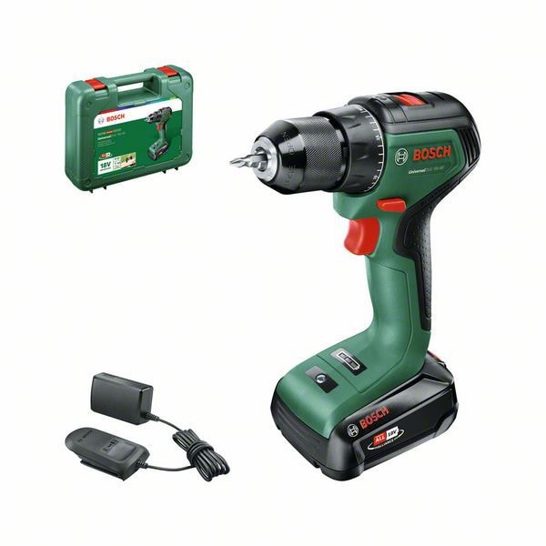 Bosch Borrskruvdragare 18V-60 med 1x2Ah batteri & laddare