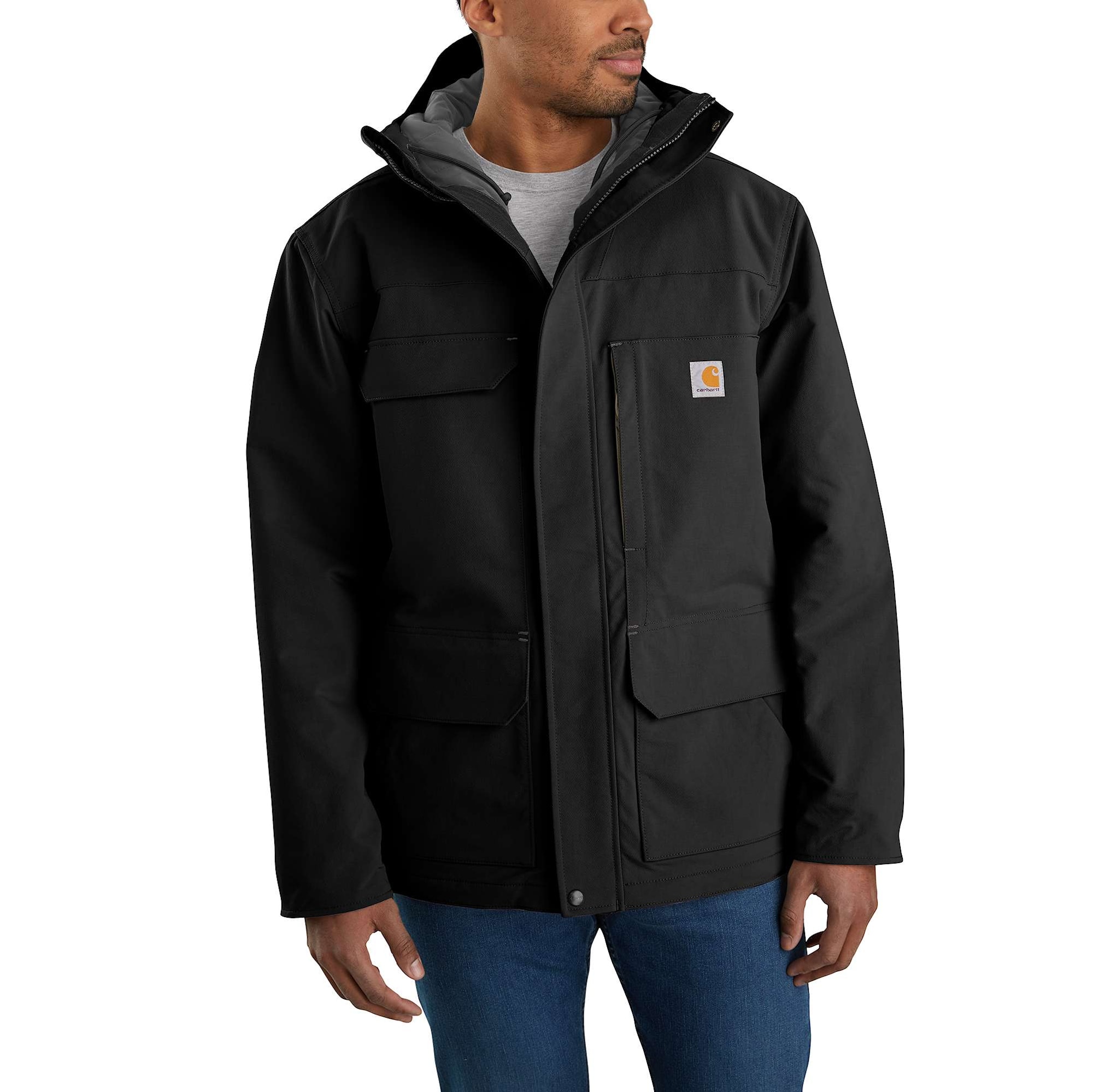 Carhartt Super Dux Bonded Chore Jacka Herr Black