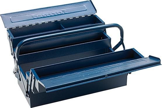 Format Verktygslåda 530x200x200mm, 5 fack, stål