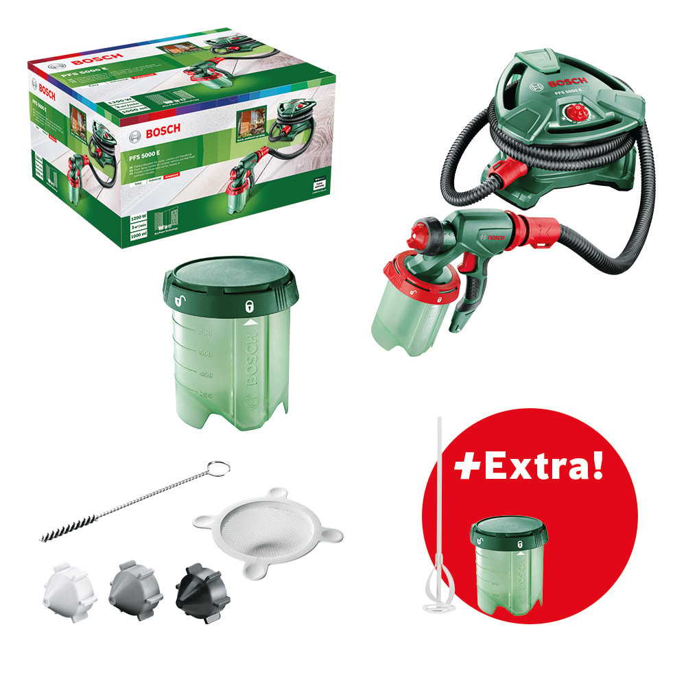 Bosch DIY Sprutpistol Pfs 5000 E Promo