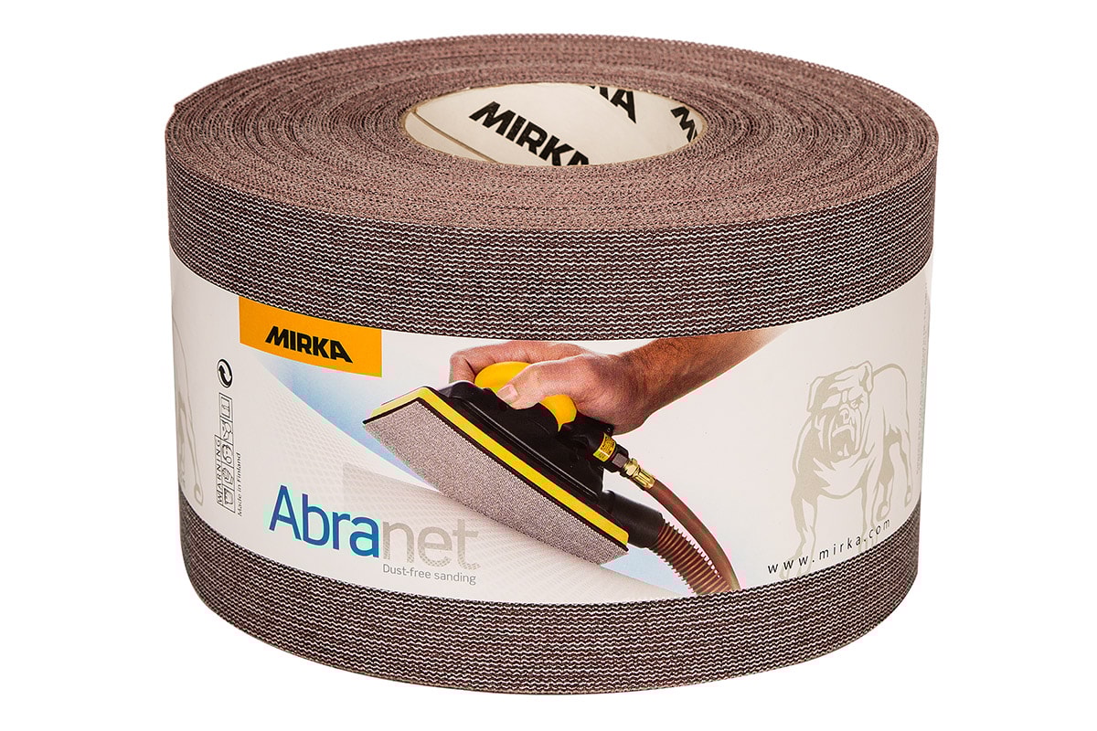 Mirka Hiomaverkkorulla Abranet 115 mm x 25 m Grip P