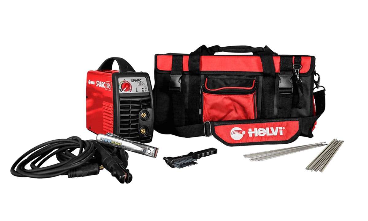 Helvi Hitsausinvertteri Sparc 186 setti, laukussa L