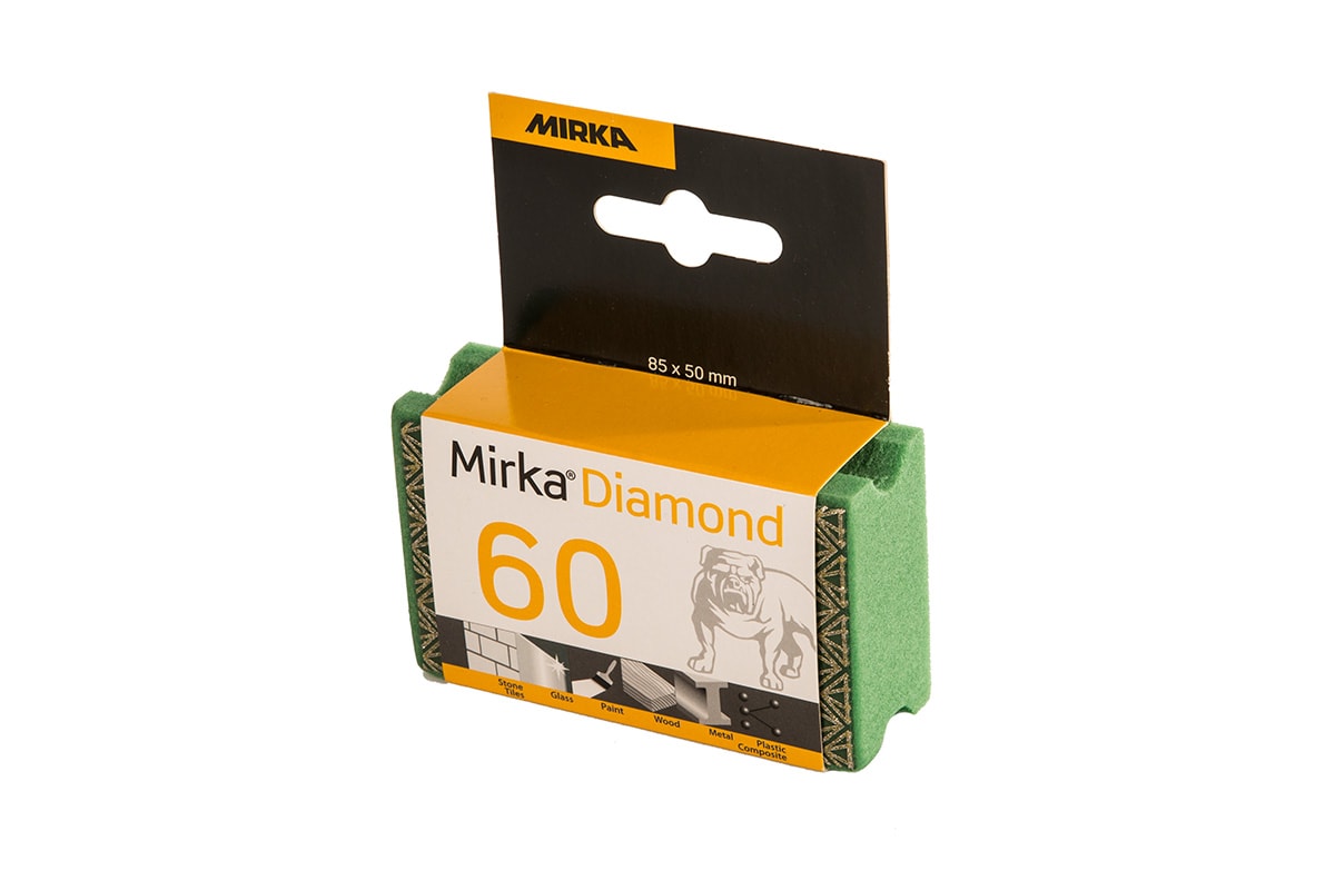 Mirka Slipsvamp Diamant 85x50mm 60 M Grön