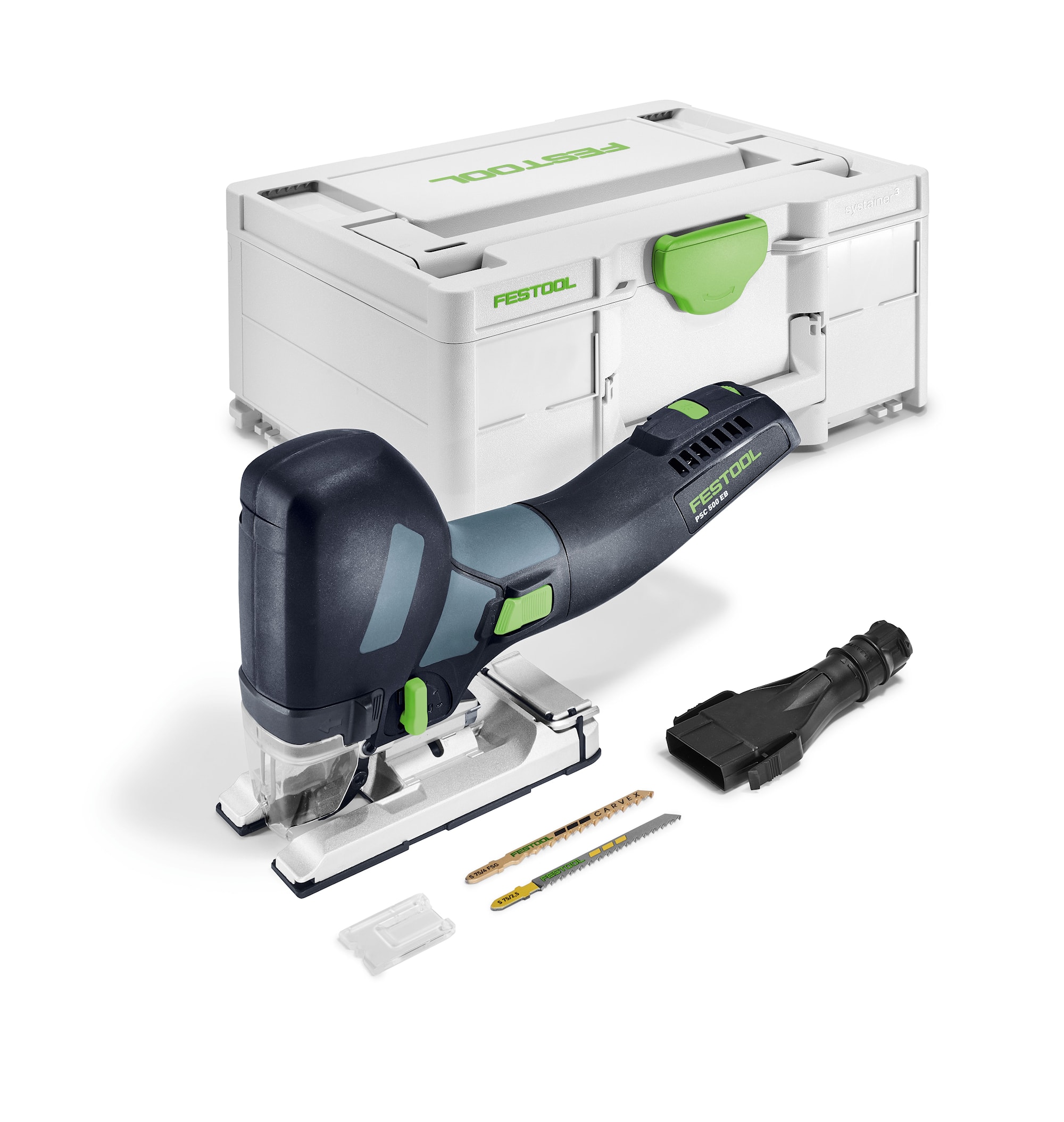 Festool Sticksåg 18 V PSC 500 EB-Basic utan Batteri & Laddare