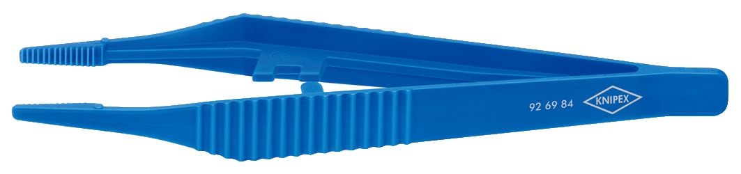 Knipex Universalpincett 926984 130mm, rak spetsig, plast