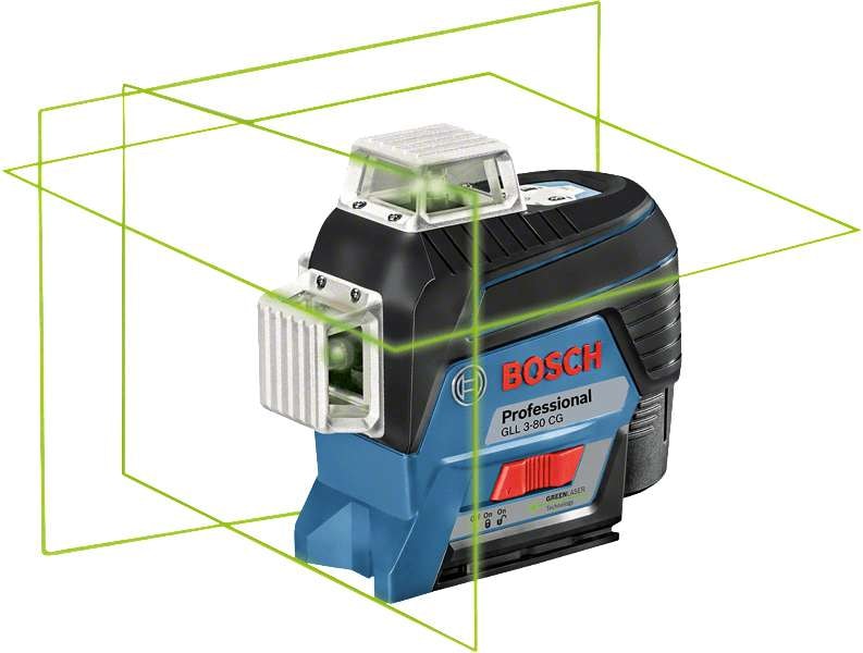 Bosch Linjelaser GLL 3-80 CG Professional Solo i L-BOXX
