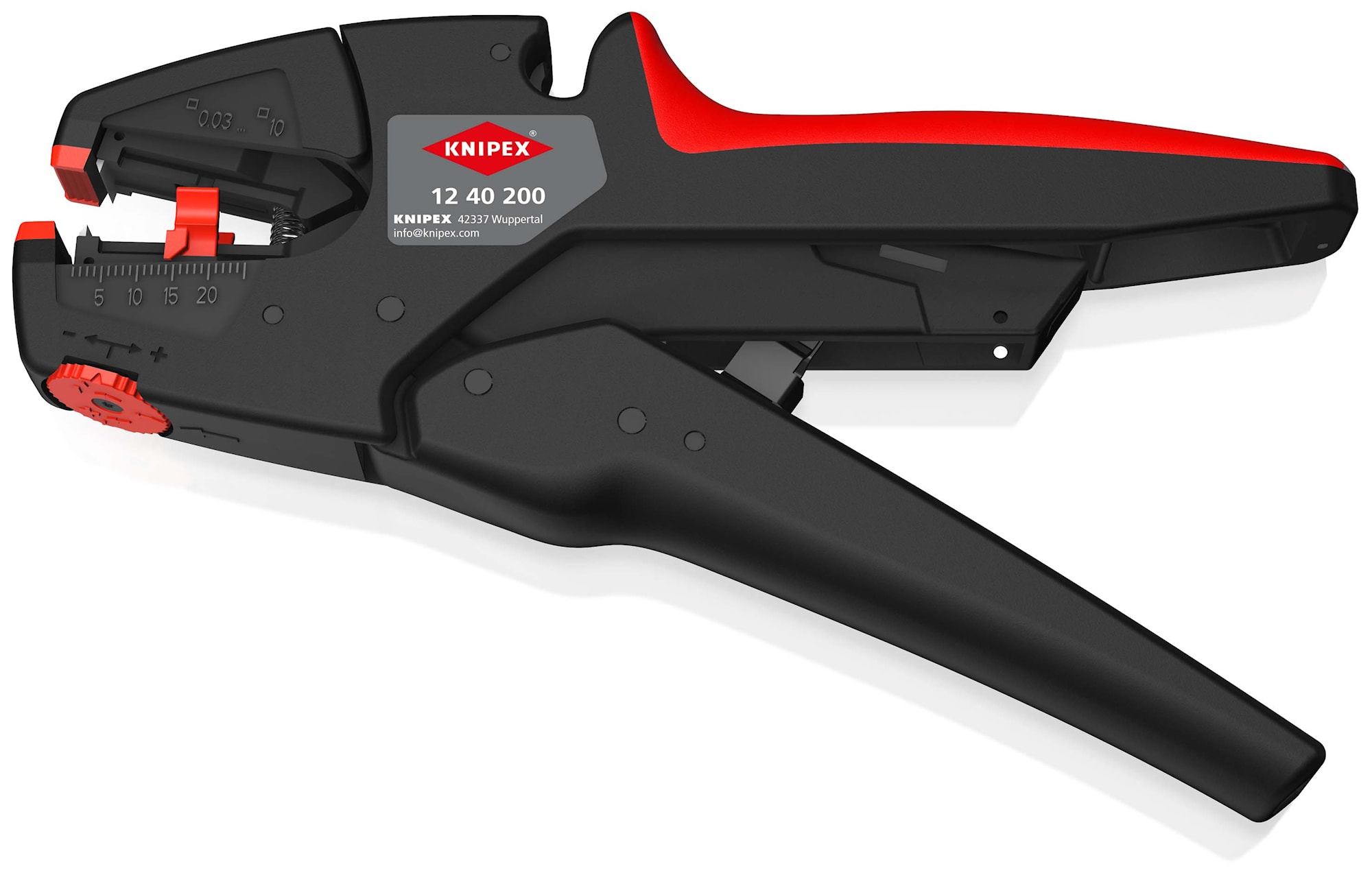 Knipex Avisoleringstång 1240200 200mm, 0,03-10mm², självjusterande