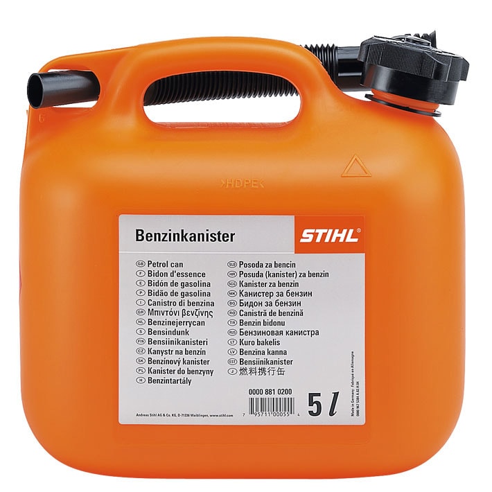 Stihl Kombidunk, orange med hållare & påfyllningssystem