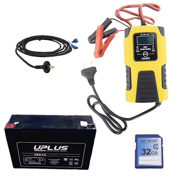 Tillbehörspaket till 6 volts ScoutGuard/BolyGuard-kameror