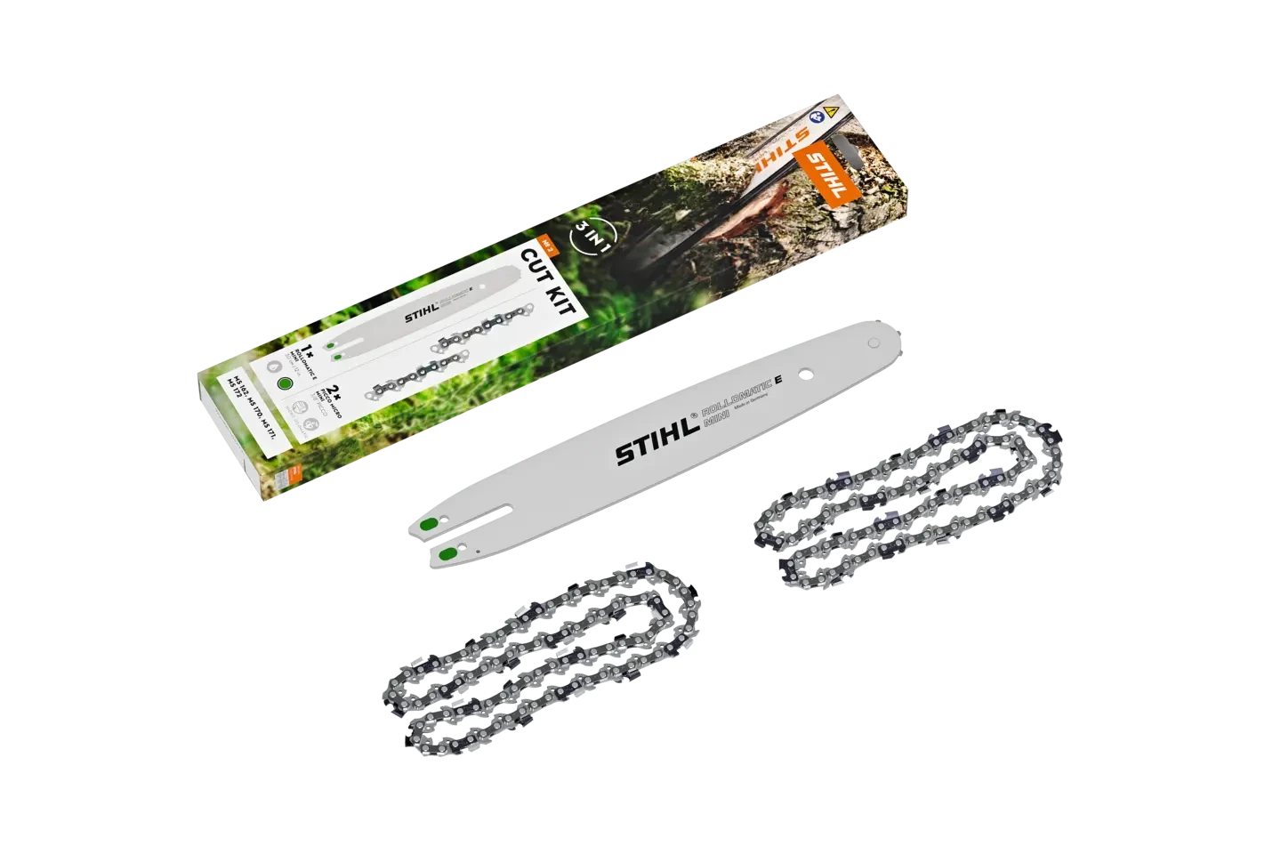 Stihl sverd- og kjedepakke 61PMM3 12" 3/8"P 1,1mm