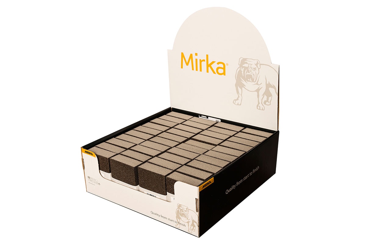 Mirka Sponge 100x70x28mm 60/100 M/F 40-pk