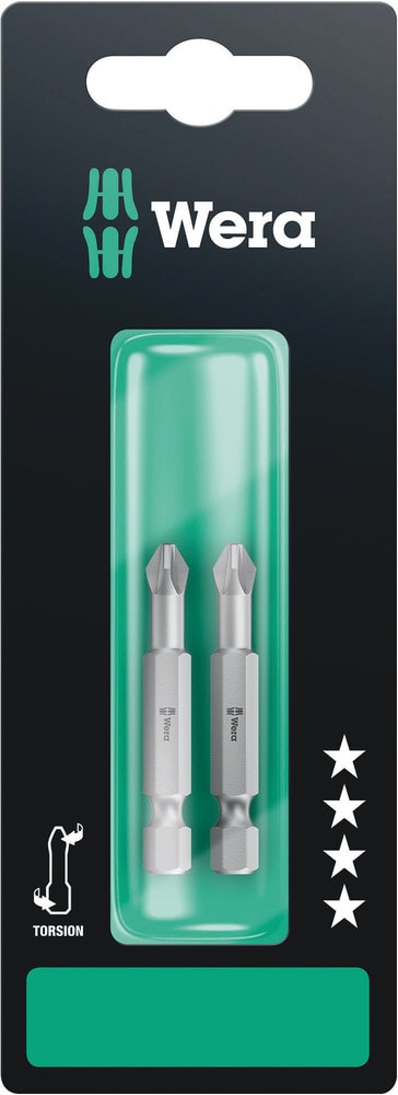 Wera Bits Pz2 x 50 x 2 st
