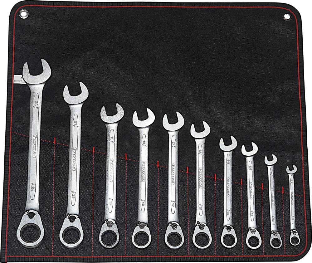 Format Rengasräikkäavainsarja 8–24 mm, 10 osaa