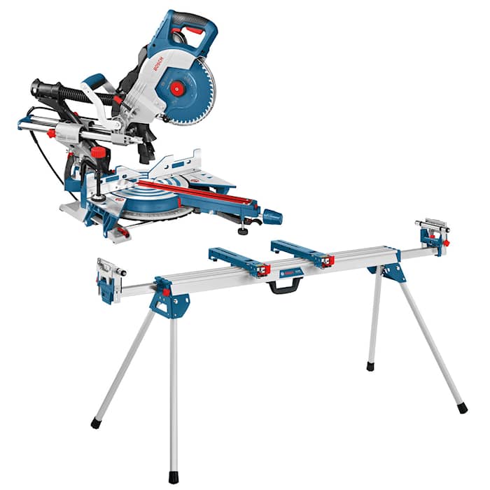 Bosch kapp- og symaskin GCM 8 SDE med stativ GTA 3800