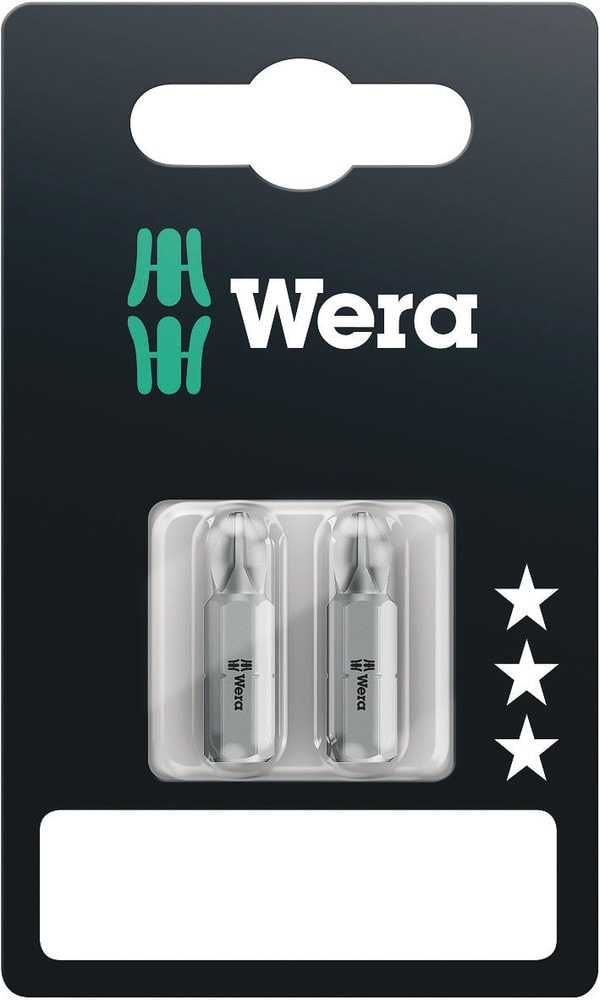 Wera Bits 1 x PH 1x25; 1 x PH 2x25; 1 x PH 3x25