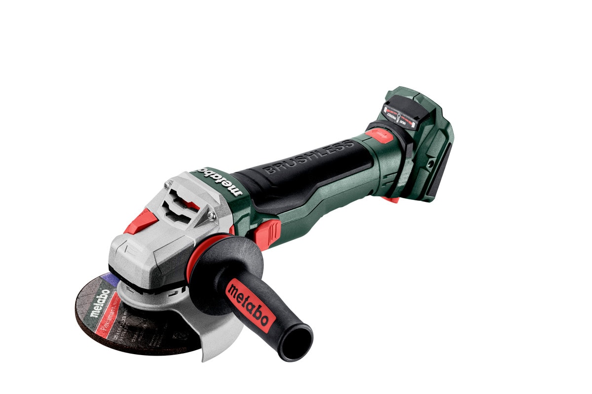 Metabo Vinkelslip WB 18 LTX BL 15-125 Quick utan batteri och laddare