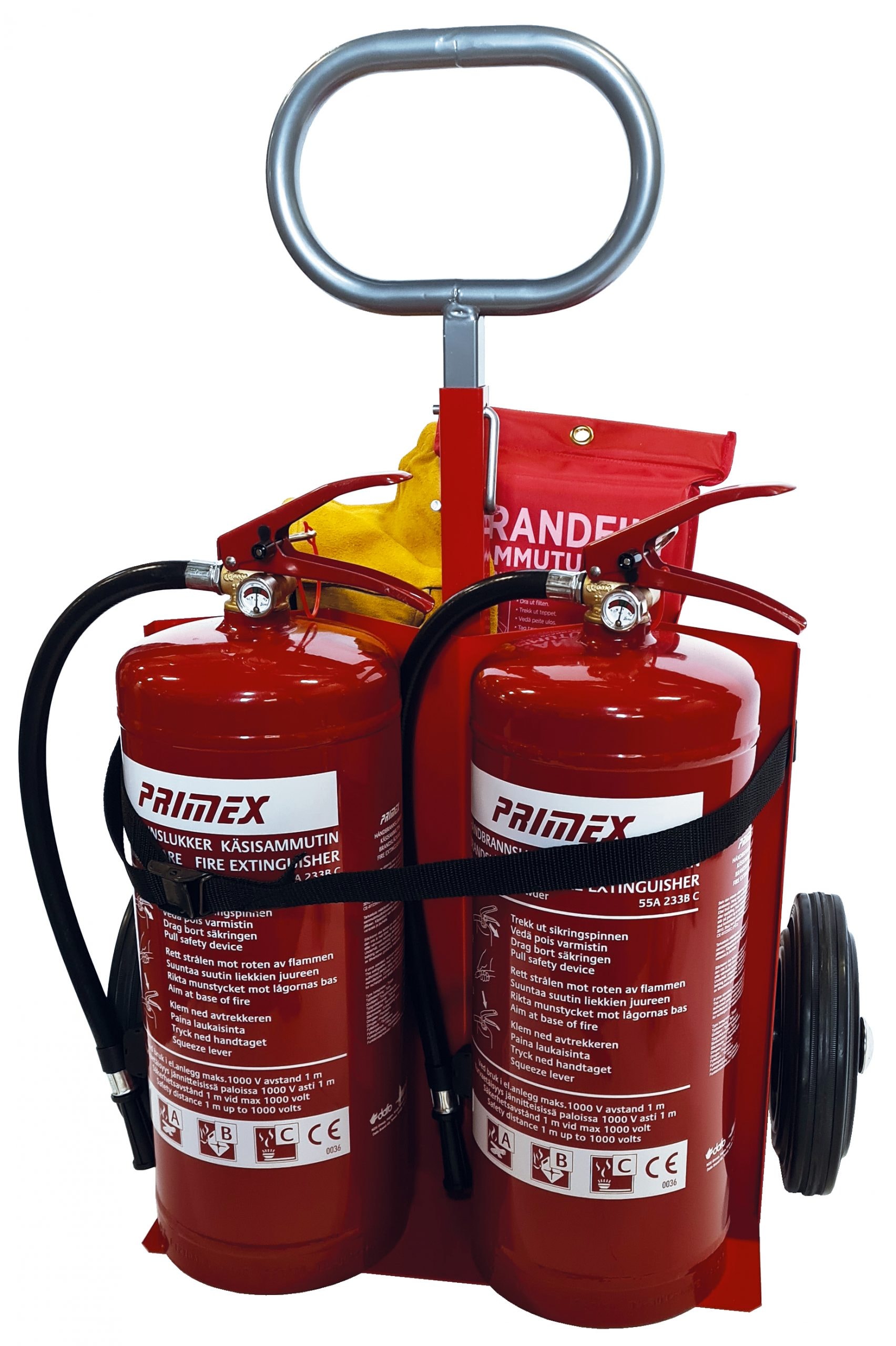 Brandsläckarkärra Heta Arbeten