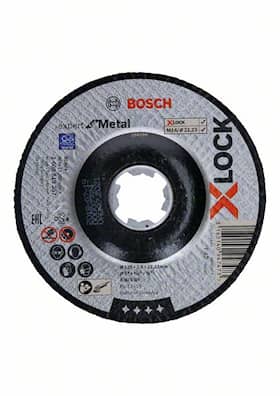 Bosch X-LOCK Expert for Metal, 115 x 2,5 x 22,23, senket skjæring