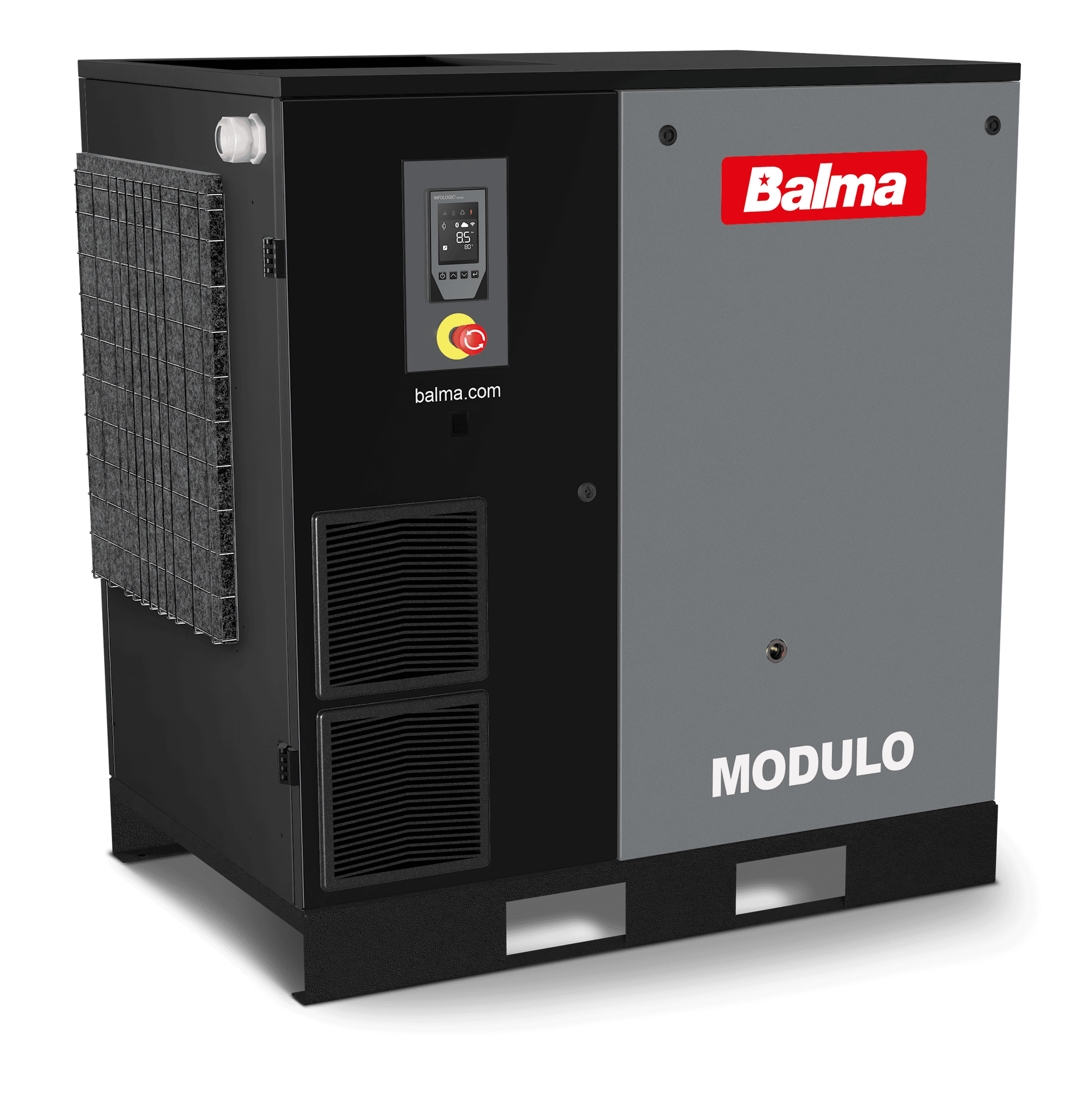 Balma Skruvkompressor Modulo PM.I 15kW 10 bar med inverter