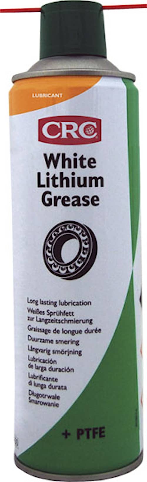 CRC Litiumfedt Spray hvid med PTFE 500 ml
