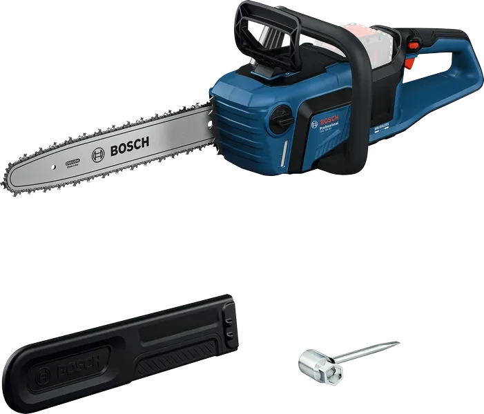 Bosch Kedjesåg GKE 18V-40 med 5,5Ah batterier och laddare