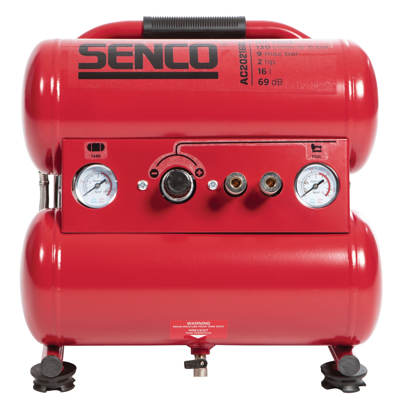 Senco Kompressor AC20216Bl 9 bar oljefri